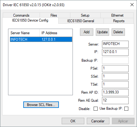Aba IEC61850 Device Config
