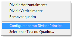 Configurar como Divisor Principal