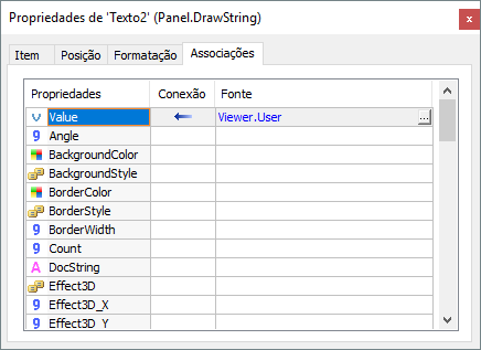 Propriedade User do Viewer
