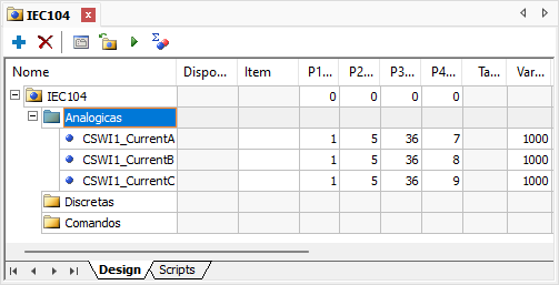 Tags de Comunicação analógicos