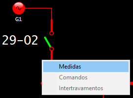 Chave Seccionadora 29-02 aberta