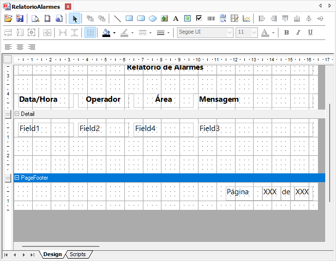 Numeração de páginas