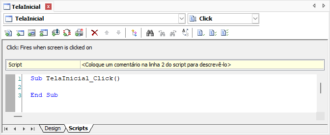 Adicionando um script ao objeto Adicionando um script ao objeto