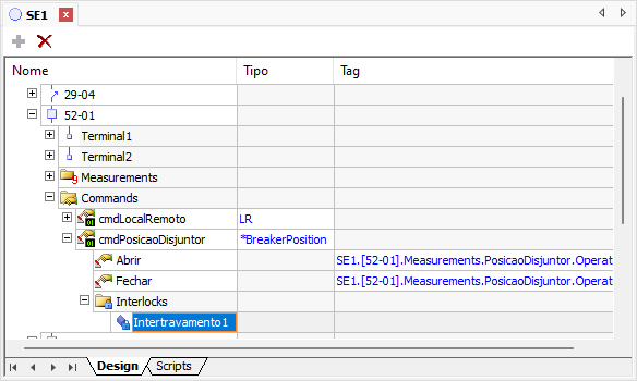 Adicionar Intertravamento Adicionar Intertravamento