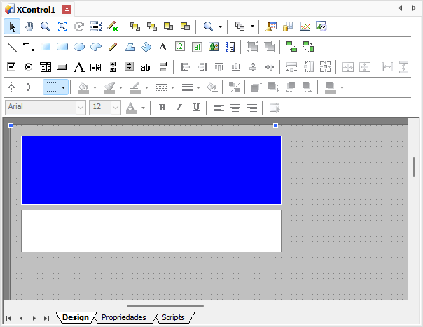 Aba Design de um XControl