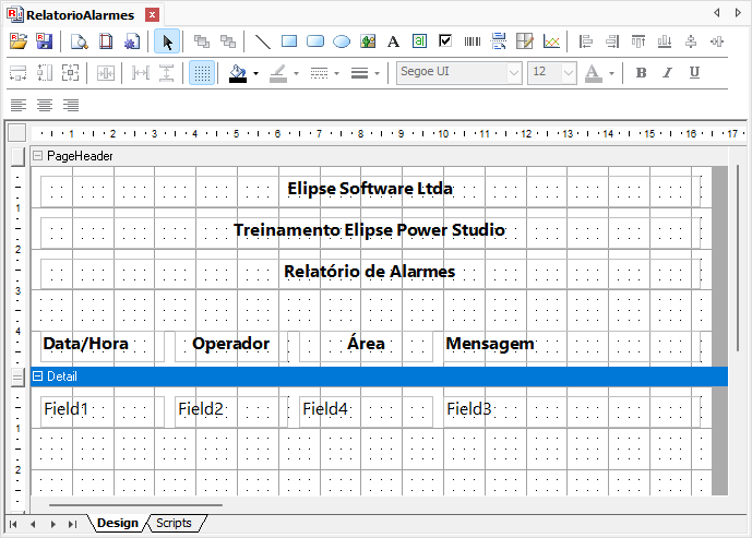 Seção Detail Seção Detail