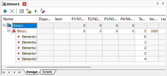 Editor do Driver de Comunicação