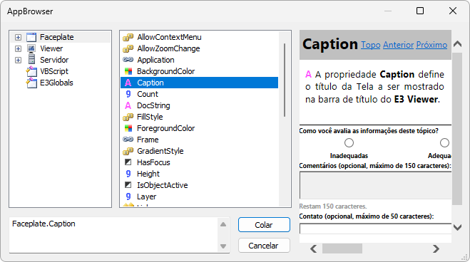 AppBrowser via Associações